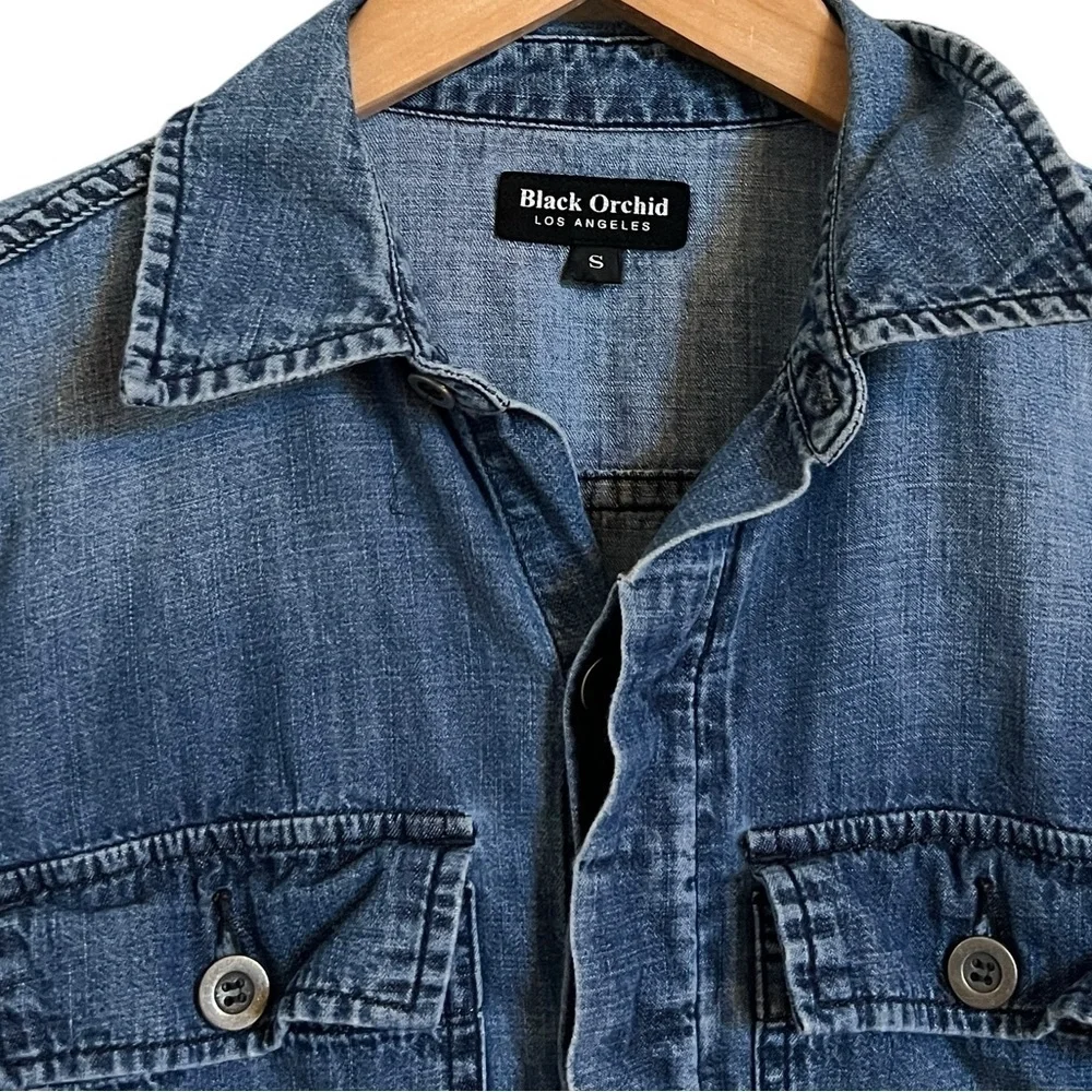 Black Orchid denim jumpsuit size women’s small